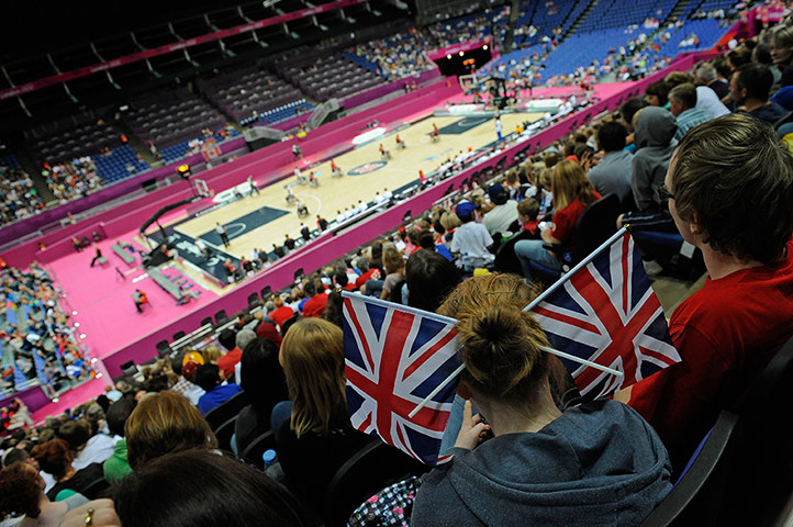TJ basketball: A fan's eye view of the North Greenwich Arena