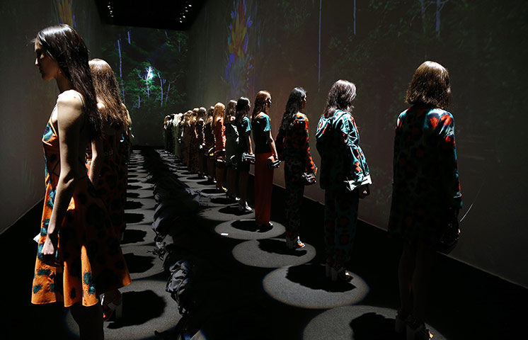 Paris Fashion: Kenzo spring-summer 2013 show