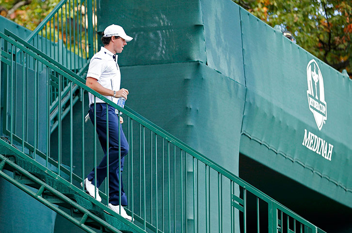 golf: Team Europe golfer McIlroy