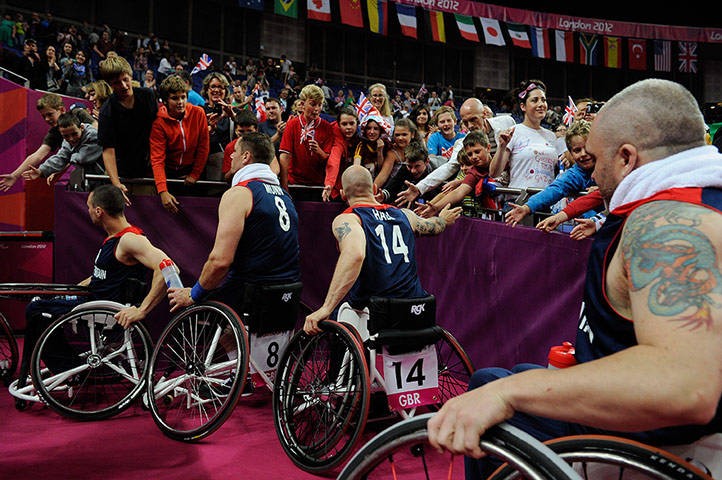 Wheelchair basketball: Paralympics wheelchair basketball