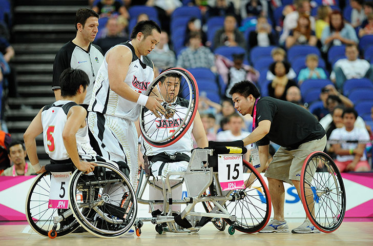 Wheelchair basketball: Paralympics wheelchair basketball