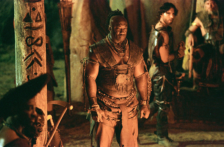 michael clarke duncan: Michael Clarke Duncan in a still from The Scorpion King