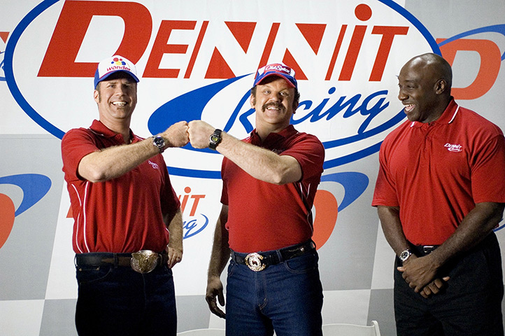 michael clarke duncan: Will Ferrell, John C. Reilly & Michael Clarke Duncan in Talladega Nights