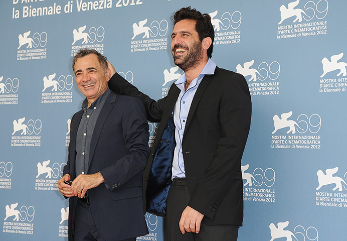 Venice film festival: Actor Moshe Ivgy and director Idan Hubel