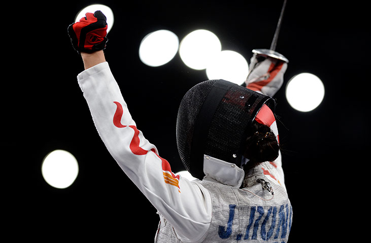 sport: Paralympics wheelchair fencing