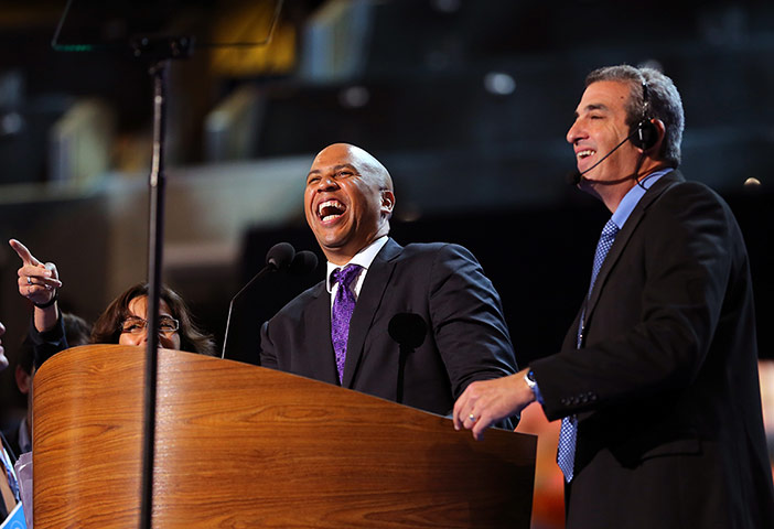 DNC day 2: Cory Booker