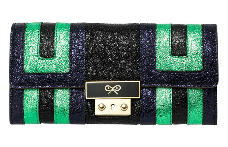 Weekend Bags: Purse, £350, by Anya Hindmarch, annahindmarch.com