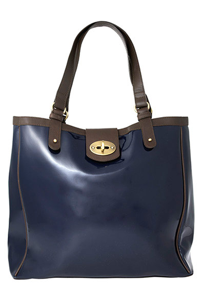 Weekend Bags: Patent tote, £149, by Boden, boden.co.uk