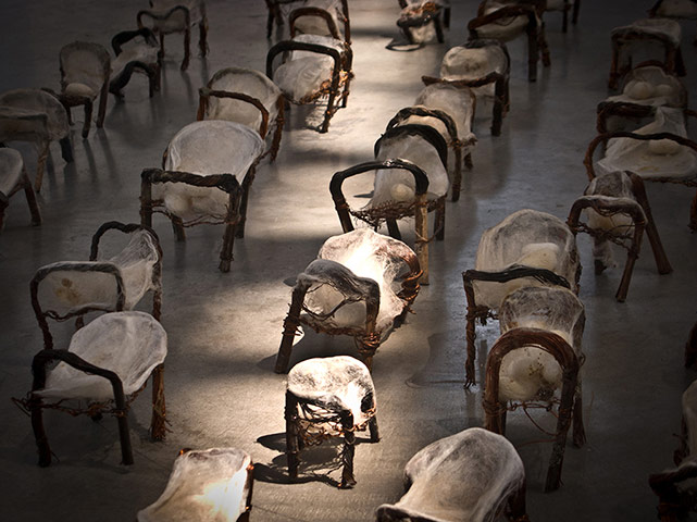 Art of Change: Bed by Liang Shaoji