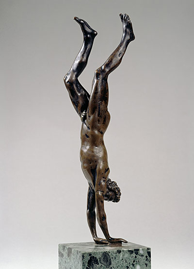 Bronze at RA: Barthelemy Prieur, Acrobat