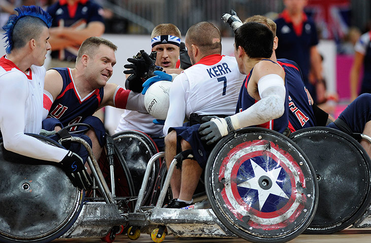 murderball: Paralympics athletics
