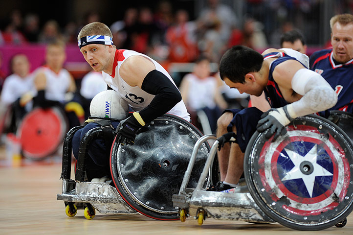murderball: Paralympics athletics