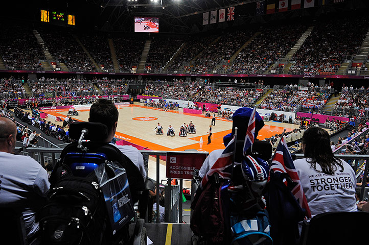 murderball: Paralympics athletics