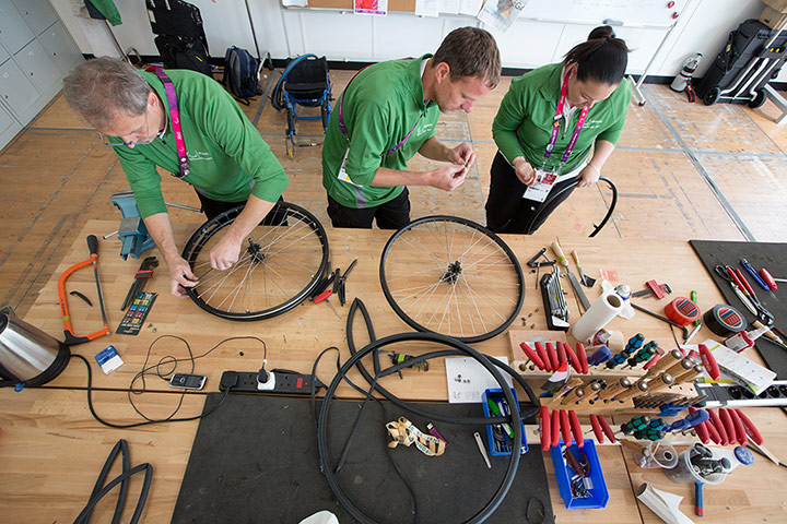 ottobock workshop: Inside the Ottobock workshop 