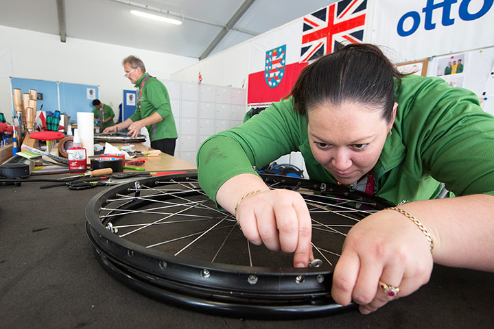 ottobock workshop: Inside the Ottobock workshop
