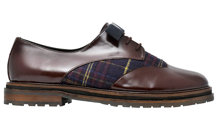 Weekend Shoes: Tartan brogue, £50, by Asos, asos.com