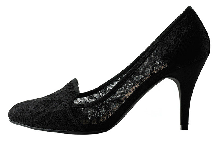 Weekend Shoes: Lace heels, £24.99, by New Look, newlook.com