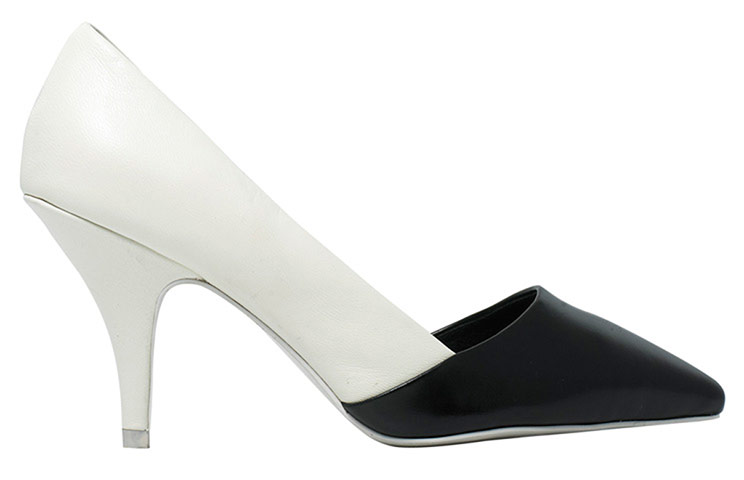 Weekend Shoes: Monochrome kitten heel, £65, by Office, office.co.uk