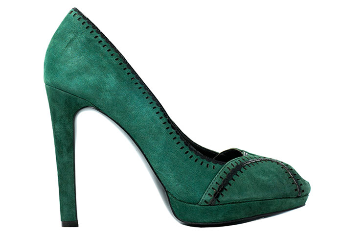 Weekend Shoes: Suede heels, £169, by Reiss, reiss.co.uk