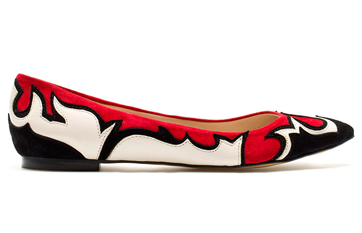 Weekend Shoes: Flat pump, £49.99, by Zara, zara.com