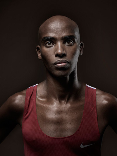 extra Taylor Wessing pix: Mo Farah by Kate Peters