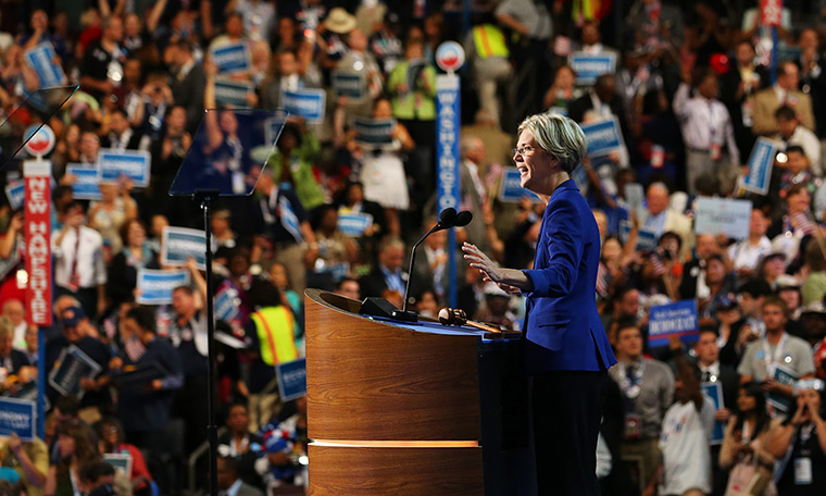 DNC day 2: Massachusetts Senate candidate Elizabeth Warren speaks