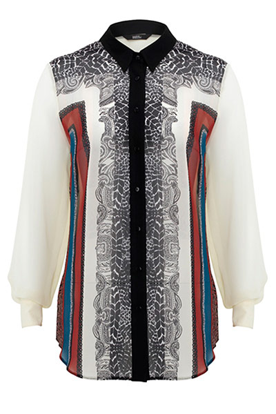 Susie Bubble: Blouse, £29.50, all clothes marksandspencer.co.uk 