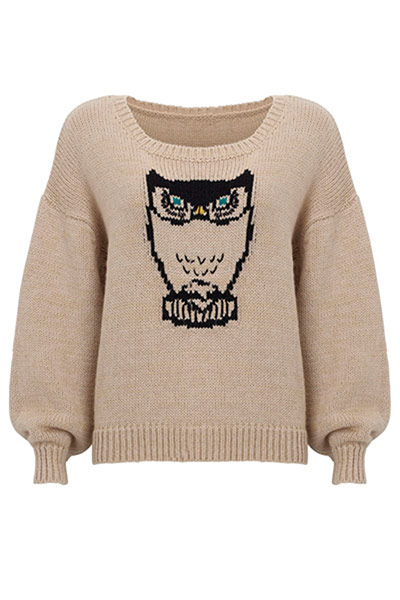 Susie Bubble: Owl jumper, £35
