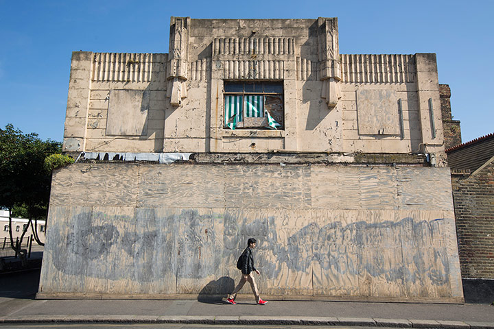 Framing a subject gallery: Hoarding, Walthamstow