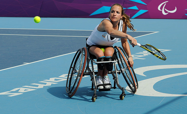 Wheelchair tennis: Jiske Griffioen