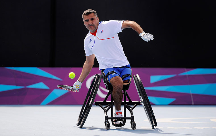 Wheelchair tennis: Stephane Houdet
