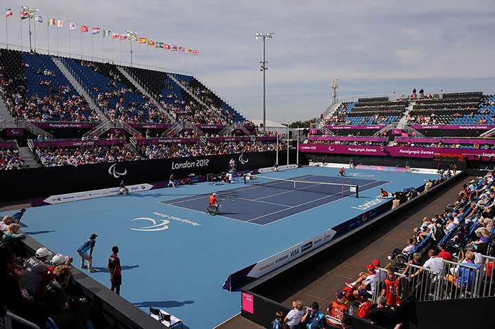 Wheelchair tennis: Centre Court