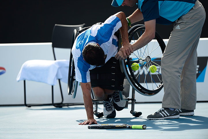 Wheelchair tennis: Noam Gershony