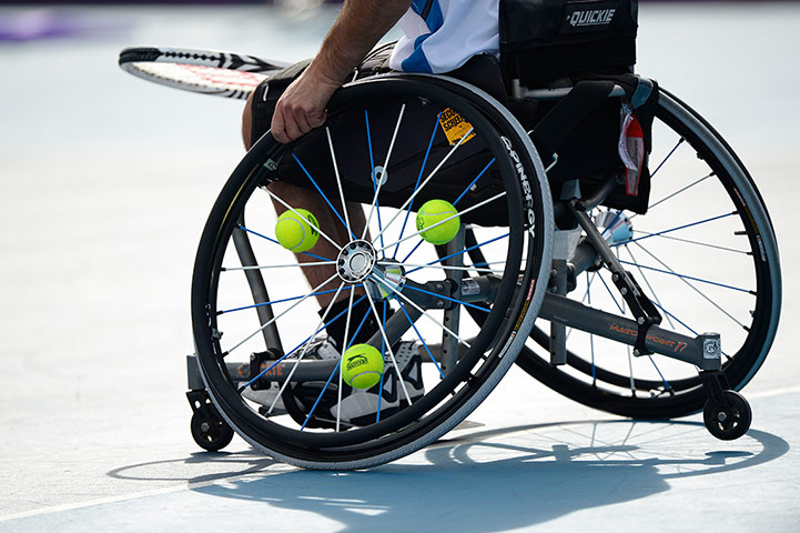 Wheelchair tennis: Noam Gershony