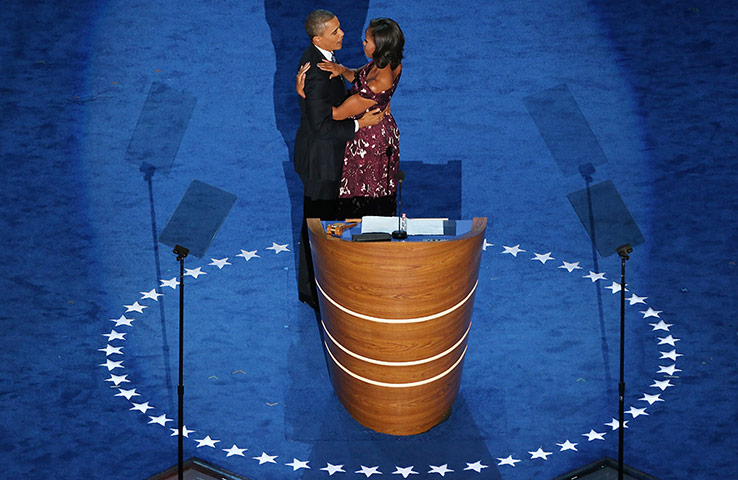  Obama Accepts Nomination On Final Day Of Democratic National Convention