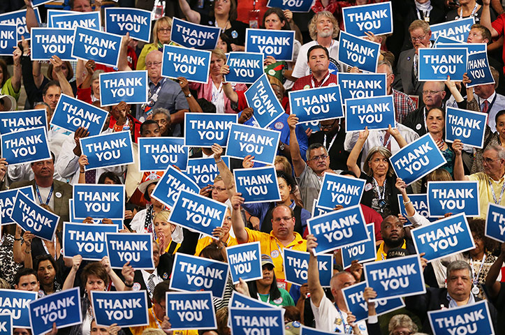 Obama Accepts Nomination On Final Day Of Democratic National Convention