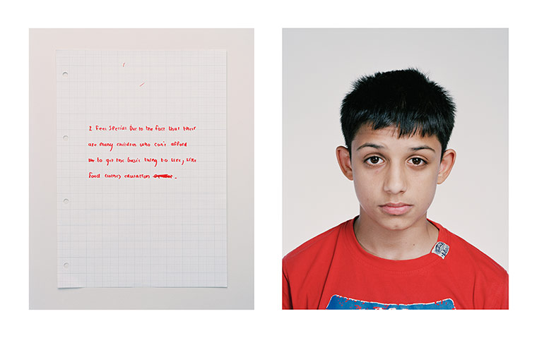 Child poverty: Adam, 13, UK Child Poverty