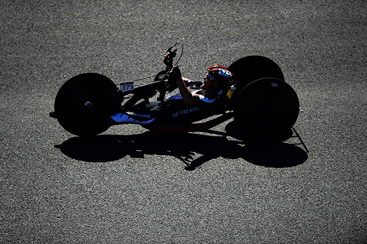 hand cycling: Susan Reid of New Zealand 