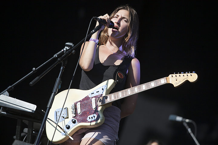 Bestival: Emily Kokal of Warpaint at Bestival