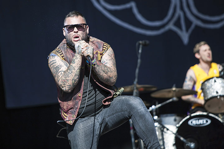 Bestival: Wade MacNeil from Gallows