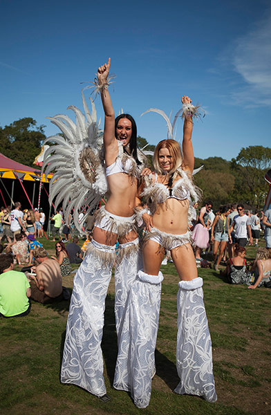 Bestival: Amber and Cyd