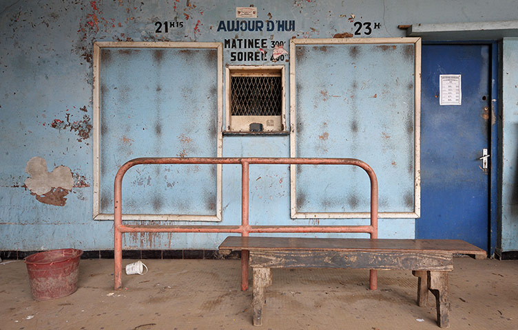 24 hours: The ticket office in the Cinema Libert, Dakar, Senegal
