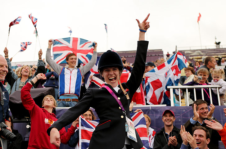 Gold medals: Sophie Christiansen