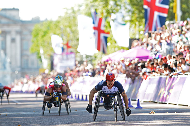 para sport: Paralympics marathon