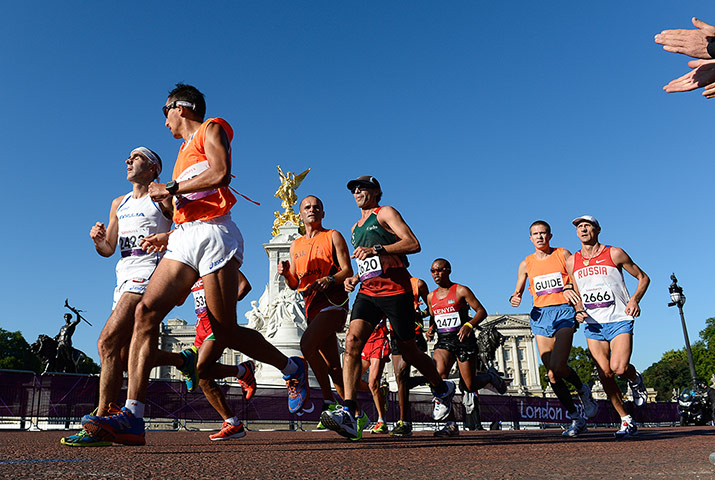 para sport: Paralympics marathon