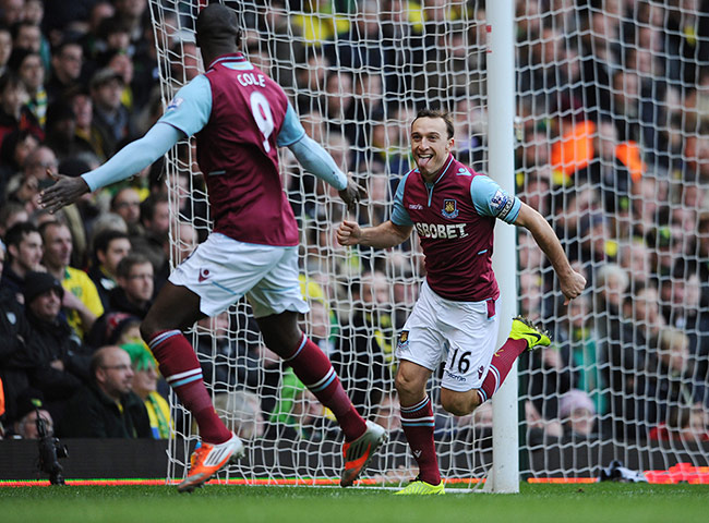 sport3: West Ham United v Norwich City - Barclays Premier League