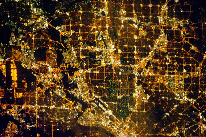 Satellie Eye on Earth: Dallas