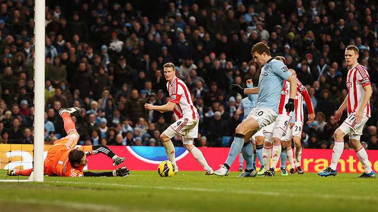 sport8: Manchester City v Stoke City - Barclays Premier League