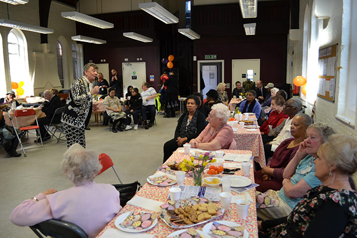 Pinnacle cmty projects: Tea Dance