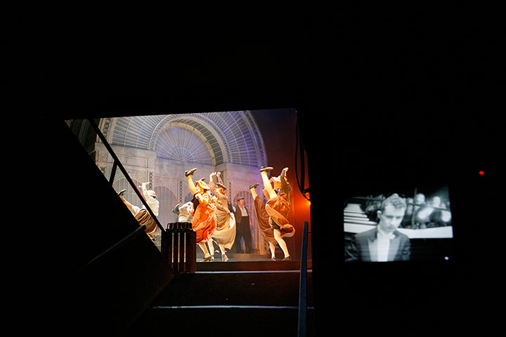 My Fair Lady: a rehearsal of one of the dance scenes